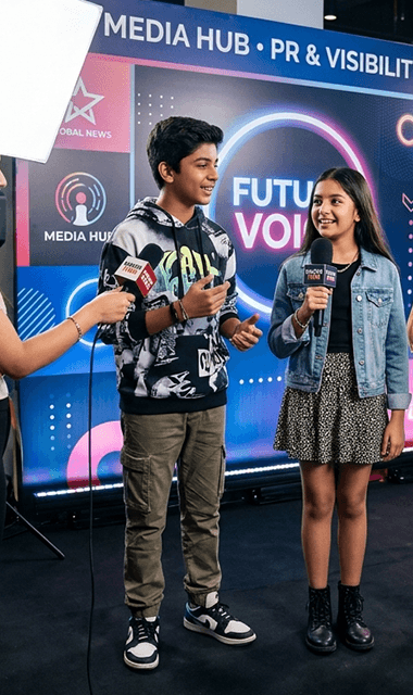 PR AND MEDIA<br/> VISIBILITY